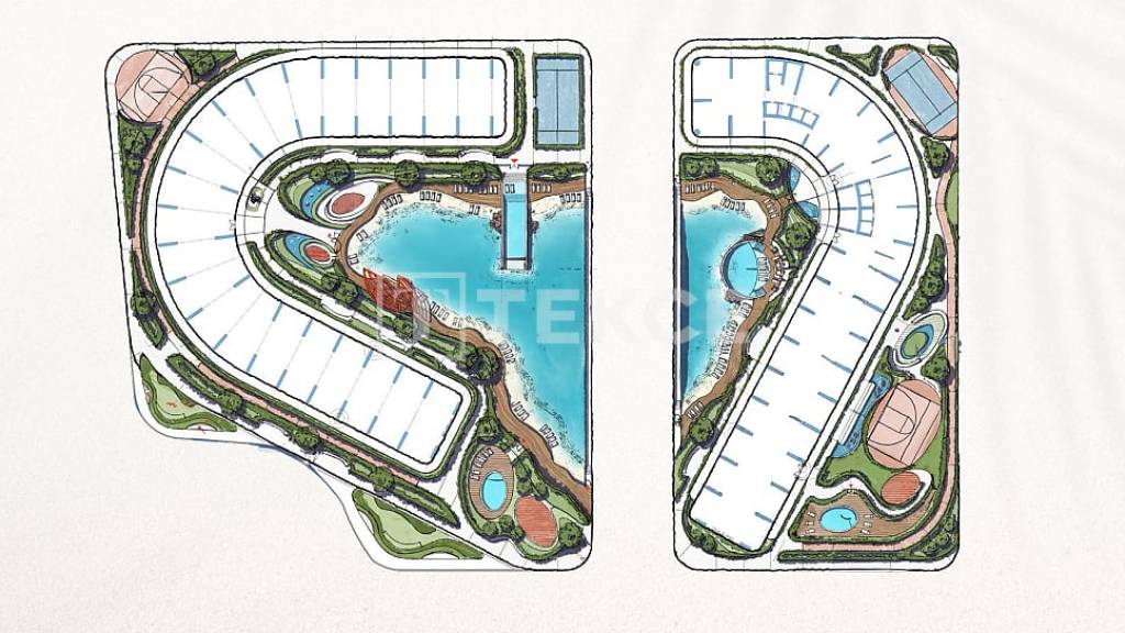 Appartement te koop in Jumeirah Islands, Verenigde Arabische Emiraten ...